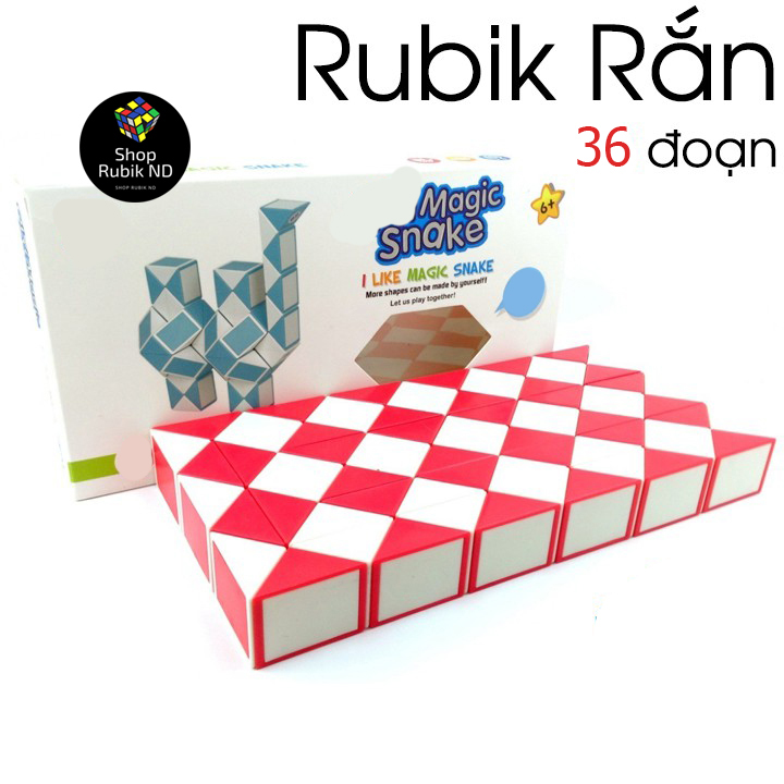 Rubik Magic Snake Twist Puzzle Rubik Biến Thể Cao Cấp - Nhiều Màu