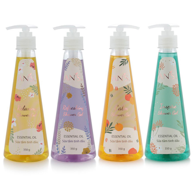 Sữa Tắm Dưỡng Ẩm Chăm Sóc Da Toàn Thân Tinh Dầu Thư Giãn 500g - Relaxing AN’Sw