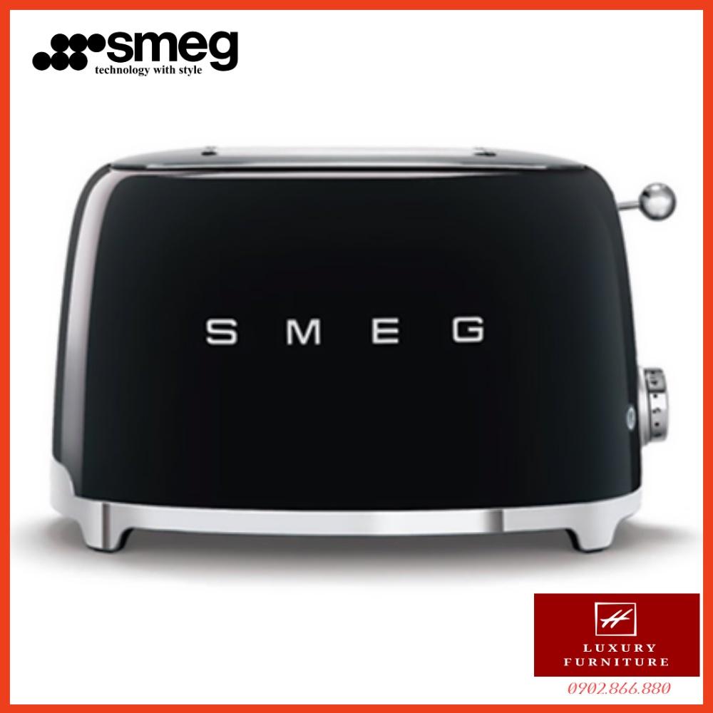 Máy nướng bánh mì Smeg màu đen TSF01BLEU (535.43.660) - Hàng chính hãng