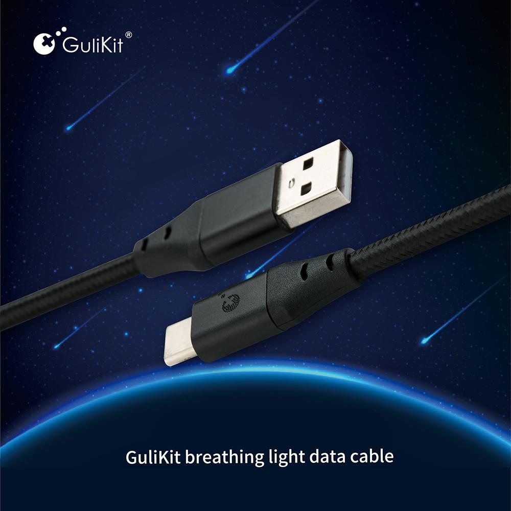 Dòng dữ liệu ánh sáng Gulikit NS10 để chuyển đổi cáp sạc USB Type-C