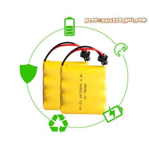 Pin Sạc 4.8V 2400mAh NI-CD Cho Xe Ô Tô Điều Khiển Cổng SM