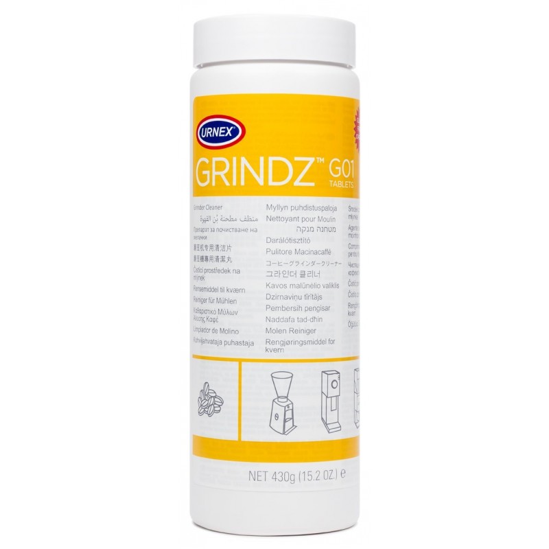 Viên vệ sinh máy xay cà phê Urnex grindz, 430 gram