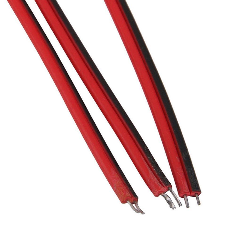 10 pcs 12V Male DC Power Socket Jack Connector Cable Plug Wire 5.5x2.1mm