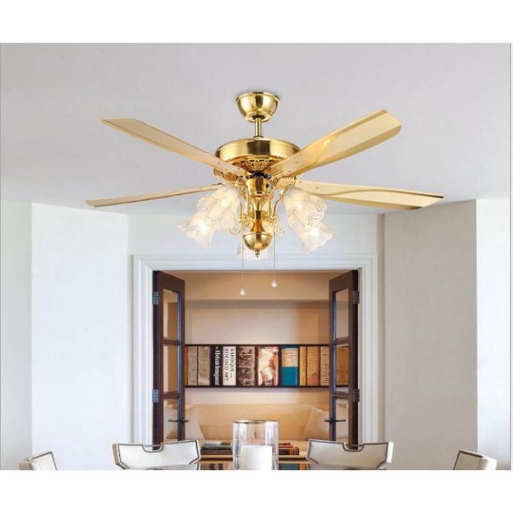 Quạt Trần nguyên nhân Lõi Đồng, nguyên nhân DC 90 W khuyến mãi Móc cao su đặc Treo Quạt Có Đèn LED, Có Điều không chạm