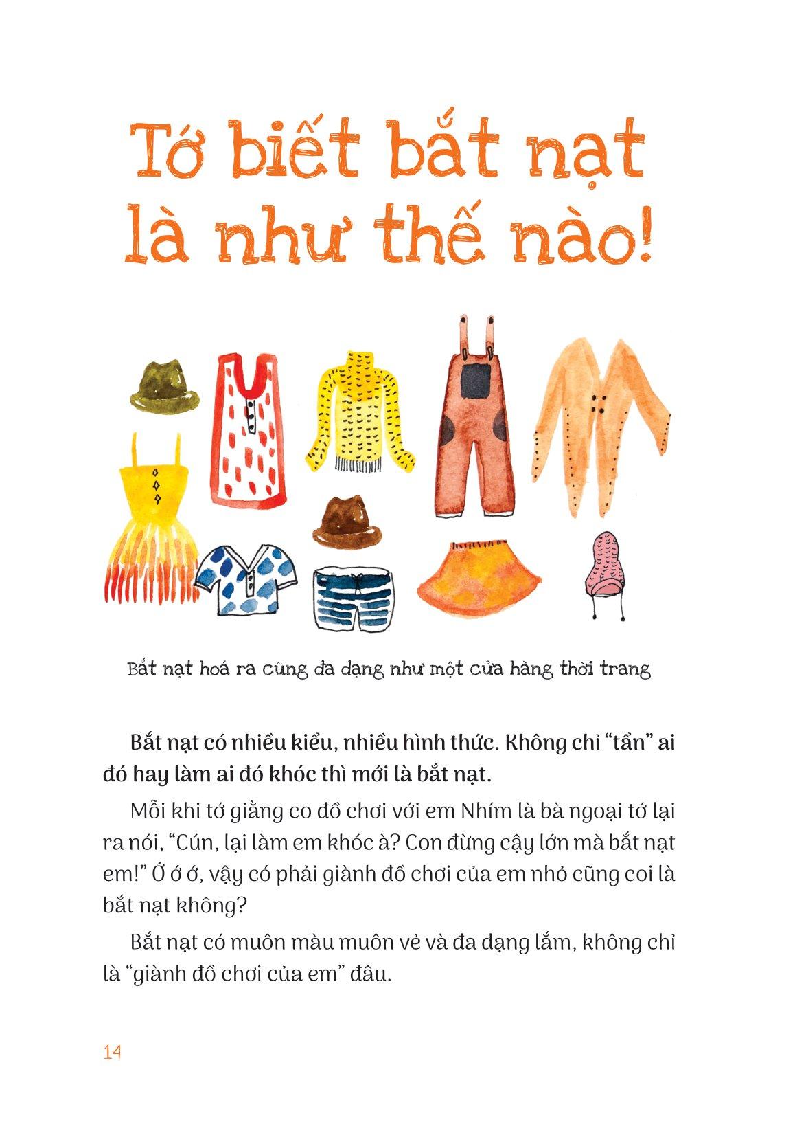 15 Bí Kíp Giúp Tớ An Toàn - Cẩm Nang Phòng Tránh Bắt Nạt Và Bạo Lực Học Đường