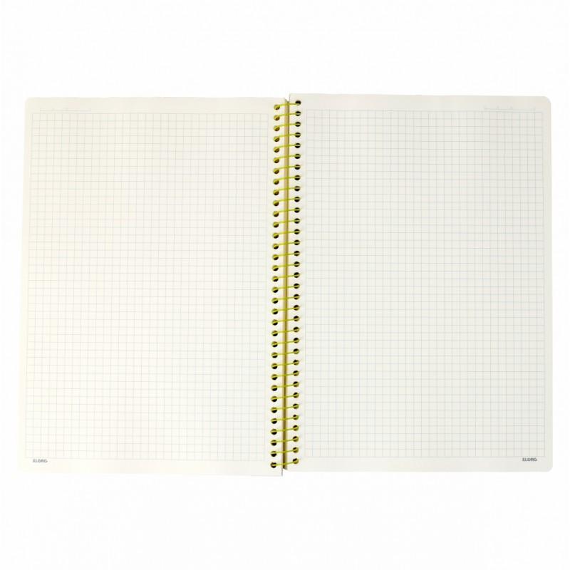 Sổ lò xo đơn Caro mm A4 - 300 trang; Klong - MS 591
