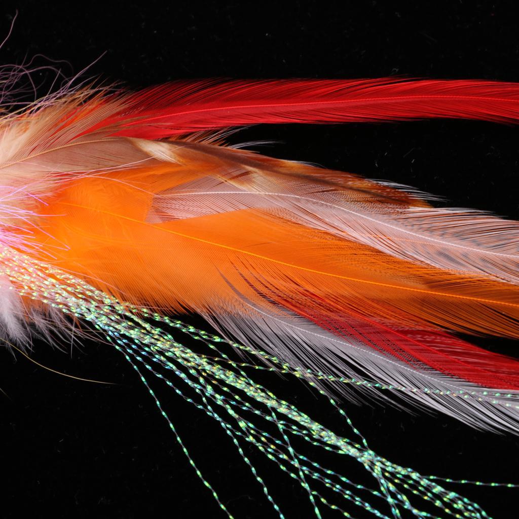 4-7pack 14cm Fly Fishing Flies Lure Kit Dry Fly Fishing Lure Kit Panfish Bait