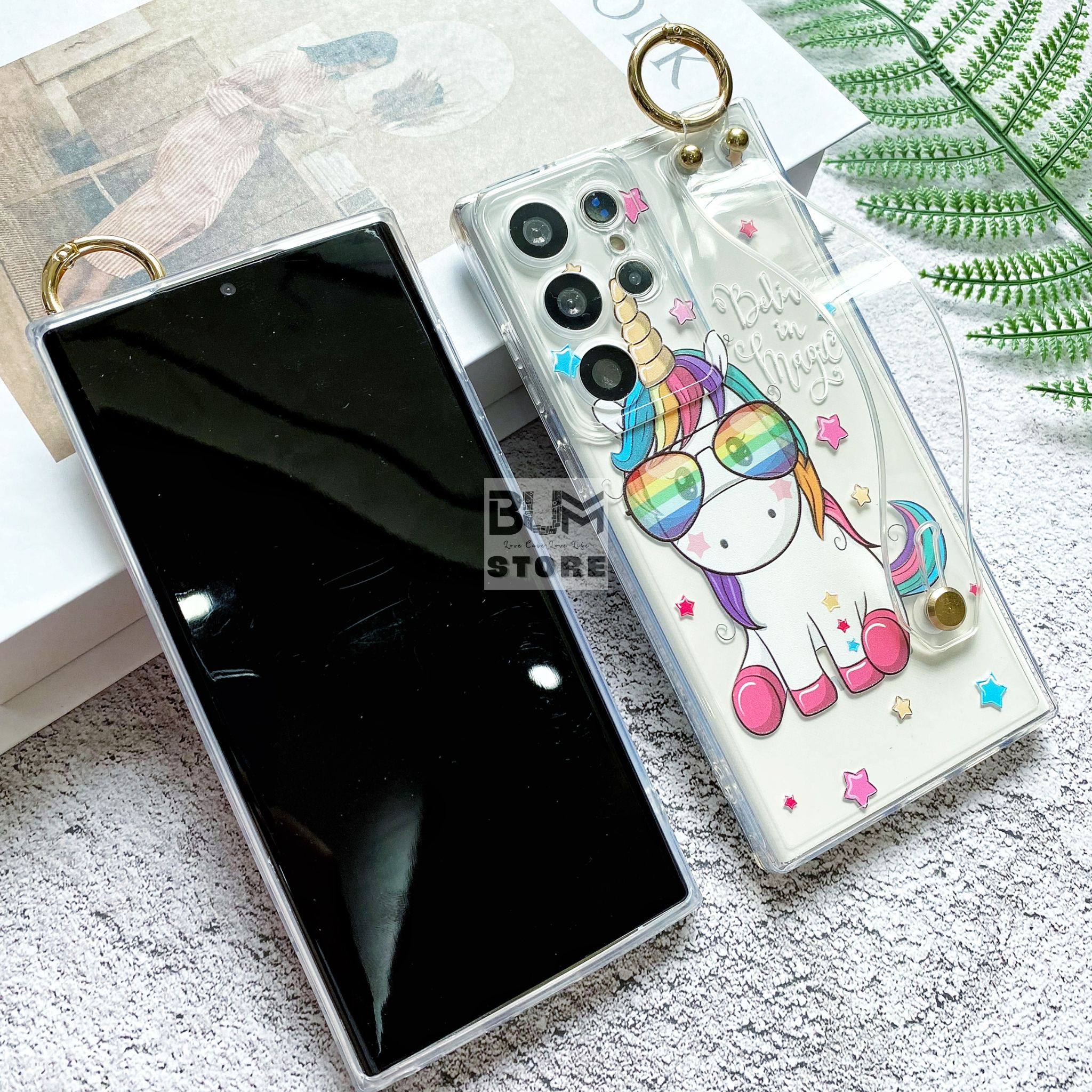 Ốp Lưng Unicorn Cho Samsung S23 Ultra / S23 PLus / S22 Ultra / S21 Ultra / S21 Plus / S20 Plus / S20 FE / A72 / Note 20 Ultra / Note 10 PLus