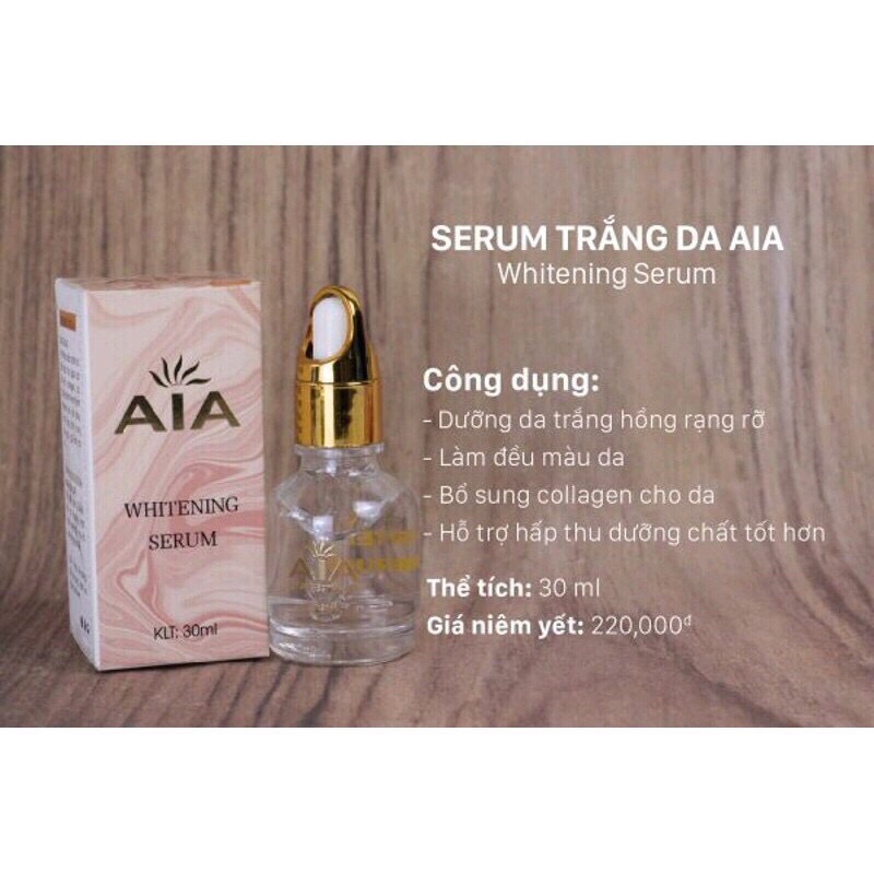 Serum dưỡng trắng da 30ml_ AIA WHITENING SERUM