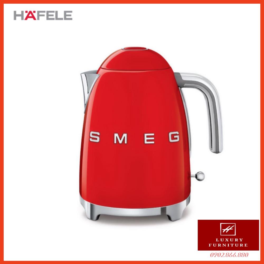 Ấm đun nước Smeg màu đỏ KLF03RDEU 535.43.679 - Hàng chính hãng