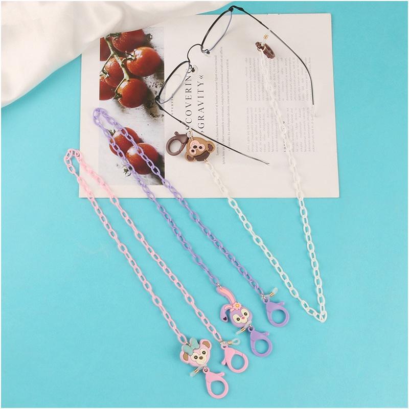 Dây đeo khẩu trang chống thất lạc họa tiết hoạt hình xinh xắn cho trẻ em