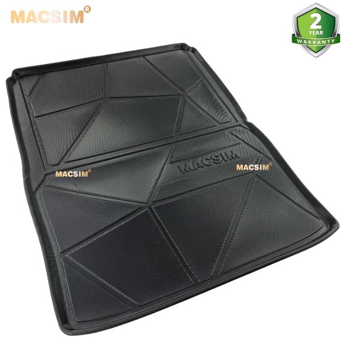 Thảm lót cốp Mercedes S Class 2022+  nhãn hiệu Macsin chất liệu tpv cao cấp màu đen