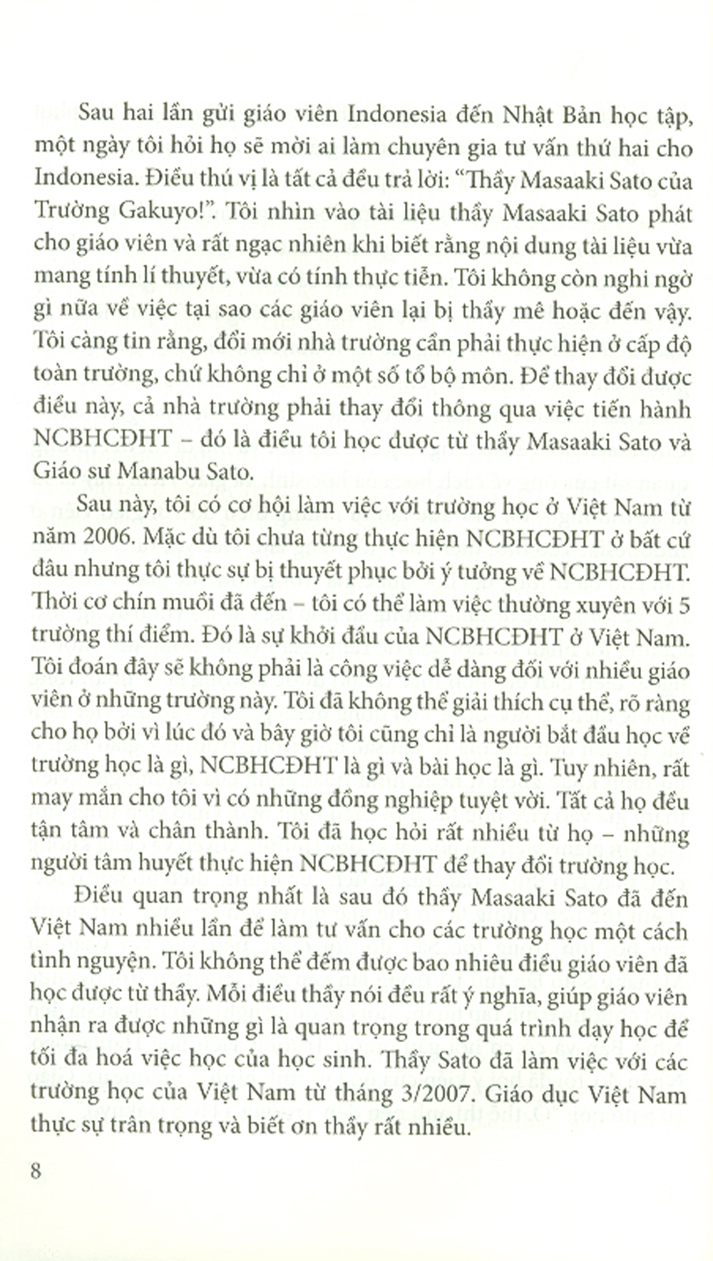 Cộng Đồng Học Tập - Mô Hình Đổi Mới Toàn Diện Nhà Trường