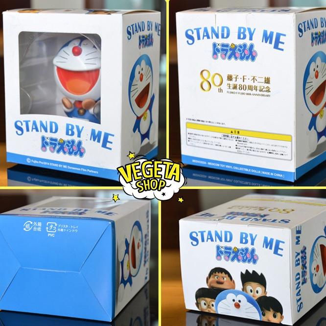 Mô hình mèo ú Doraemon Doremon gật gù trang trí - Giá đỡ điện thoại bàn làm việc bàn học tủ sách taplo ô tô quà tặng