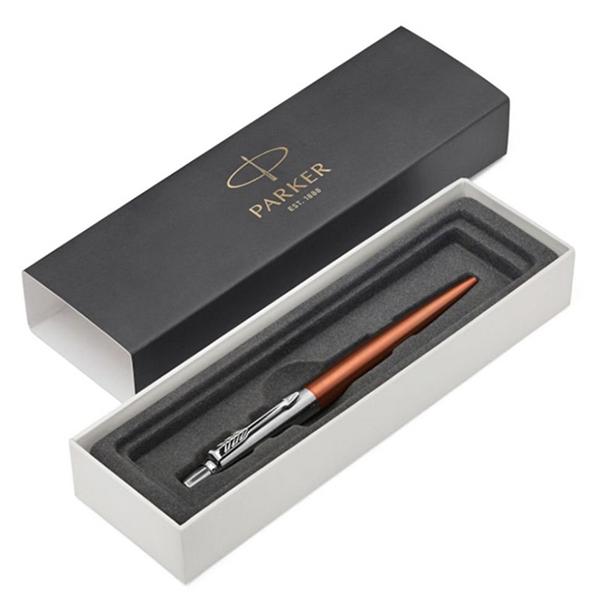 Bút Ký Tên Parker, Viết Bi Kí Cao Cấp Jotter Đ-CHS Orange CT TB6-1953349, Khắc Tên Chữ Miễn Phí, Quà Tặng Cho Sếp