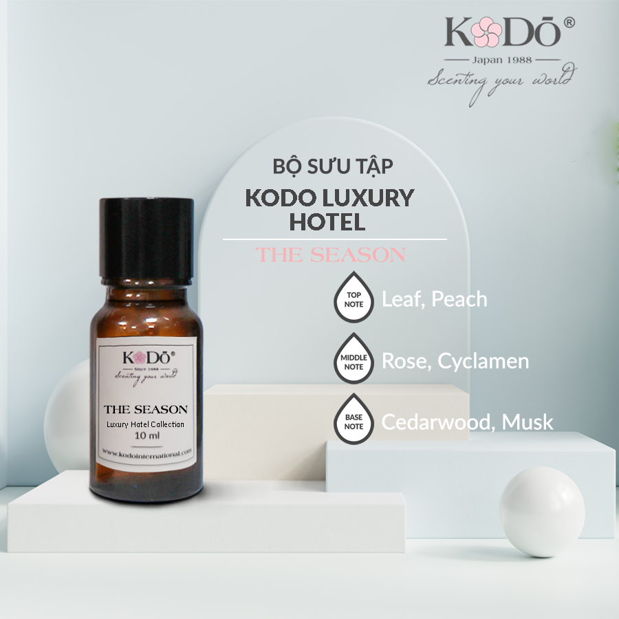 Tinh Dầu Nước Hoa Nguyên Chất KODO LUXURY HOTEL 50ml/110ml/500ml