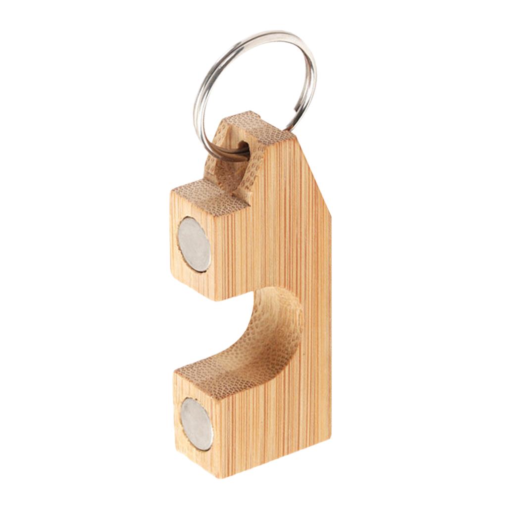 Wooden Fly Fishing Rod Rack Holder Magnetic Rod Guard Rod Transport System