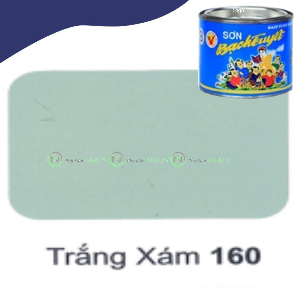 BH  3 năm dành cho` 1 Lon Sơn trắng xám 160 Sự lựa chọn hoàn hảo cho các bề mặt chất lượng tốt