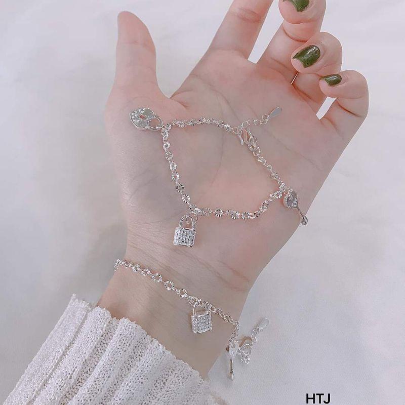 LẮC TAY BẠC TREO CHARM
