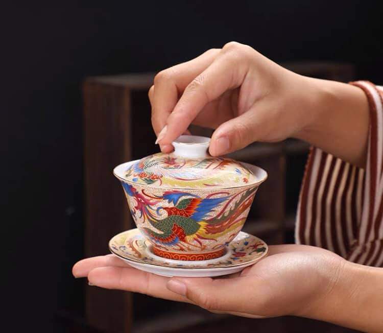 CHÉN KHẢI HỌA TIẾT - GỐM SỨ