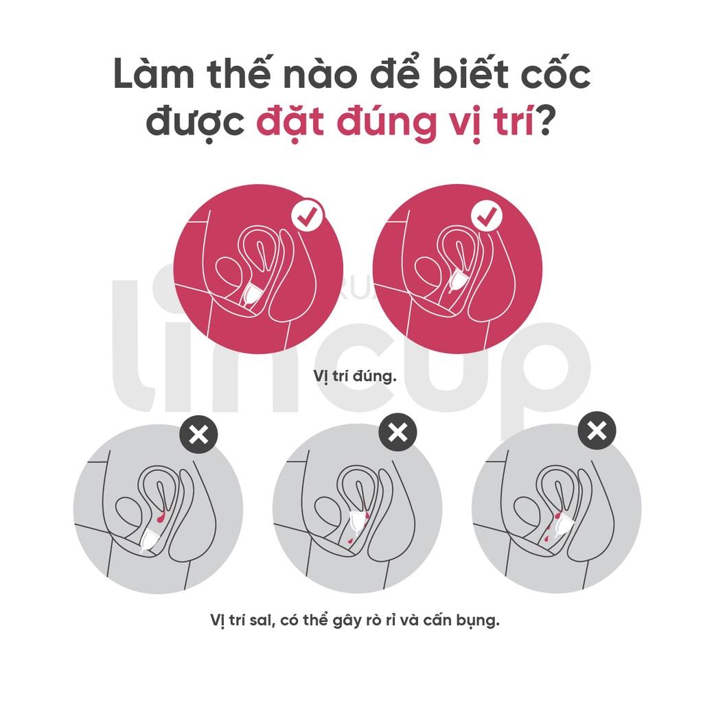 Cốc nguyệt san Lincup 0 chính hãng - Nhập Khẩu Mỹ