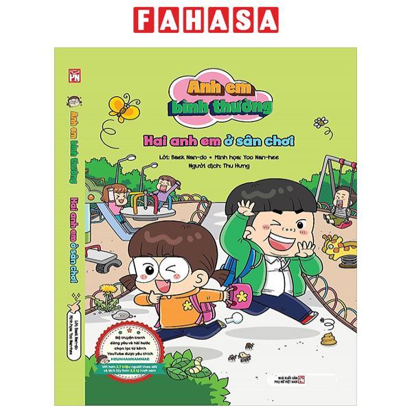 Sách - Anh Em Bình Thường - Hai Anh Em Ở Sân Chơi