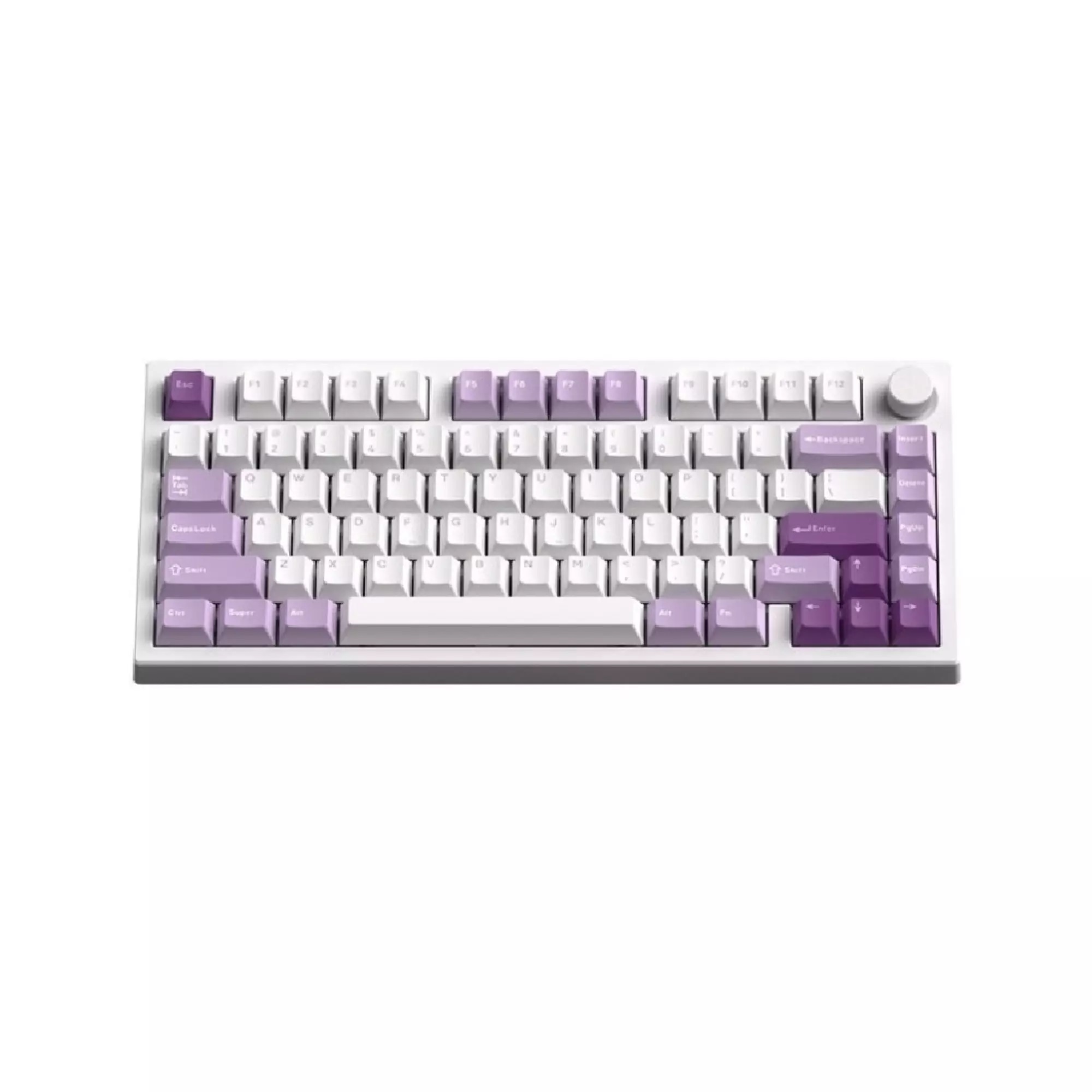 Bàn phím cơ FL-Esports GP75CPM Taro Purple_Mới, hàng chính hãng