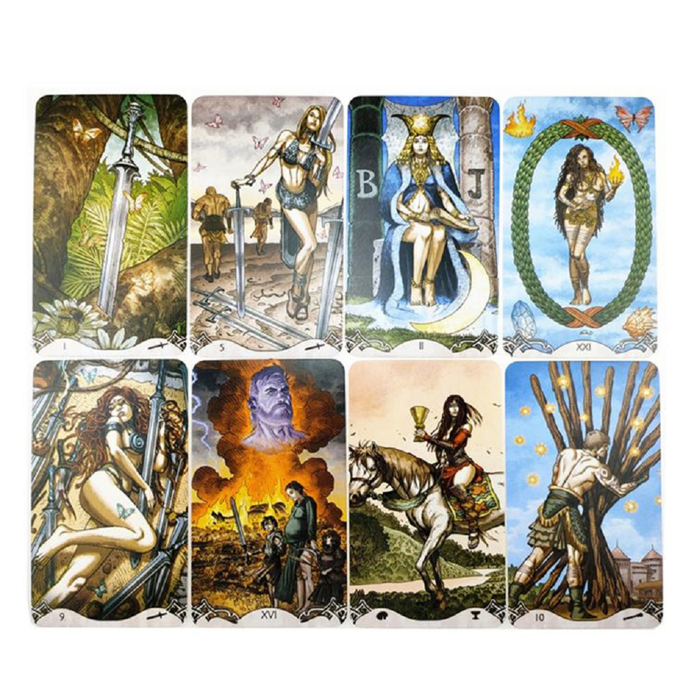 Bài Tarot Erotic Fantasy Tarot Giá Rẻ Tặng Đá Thanh Tẩy