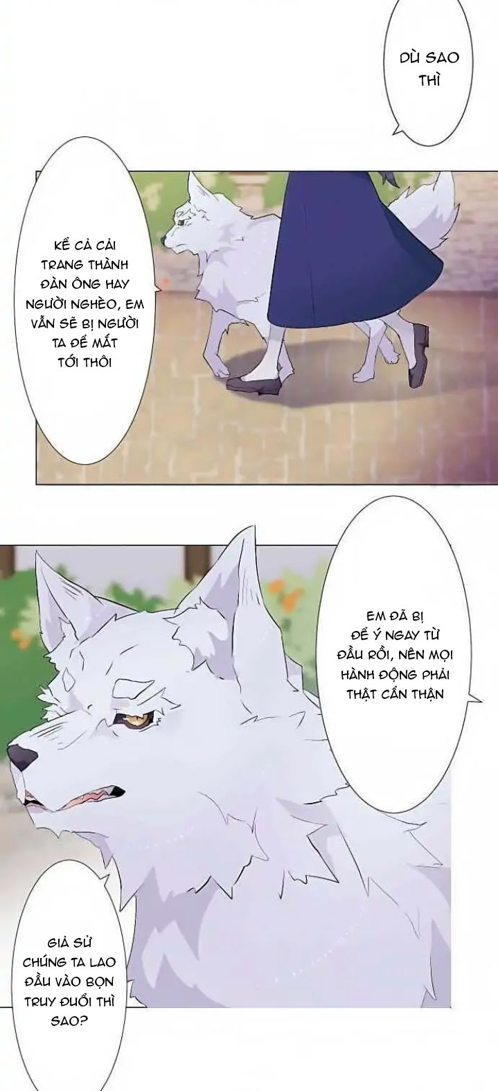 cô gái bị truy đuổi và chàng ma cà rồng chapter 19.1 8