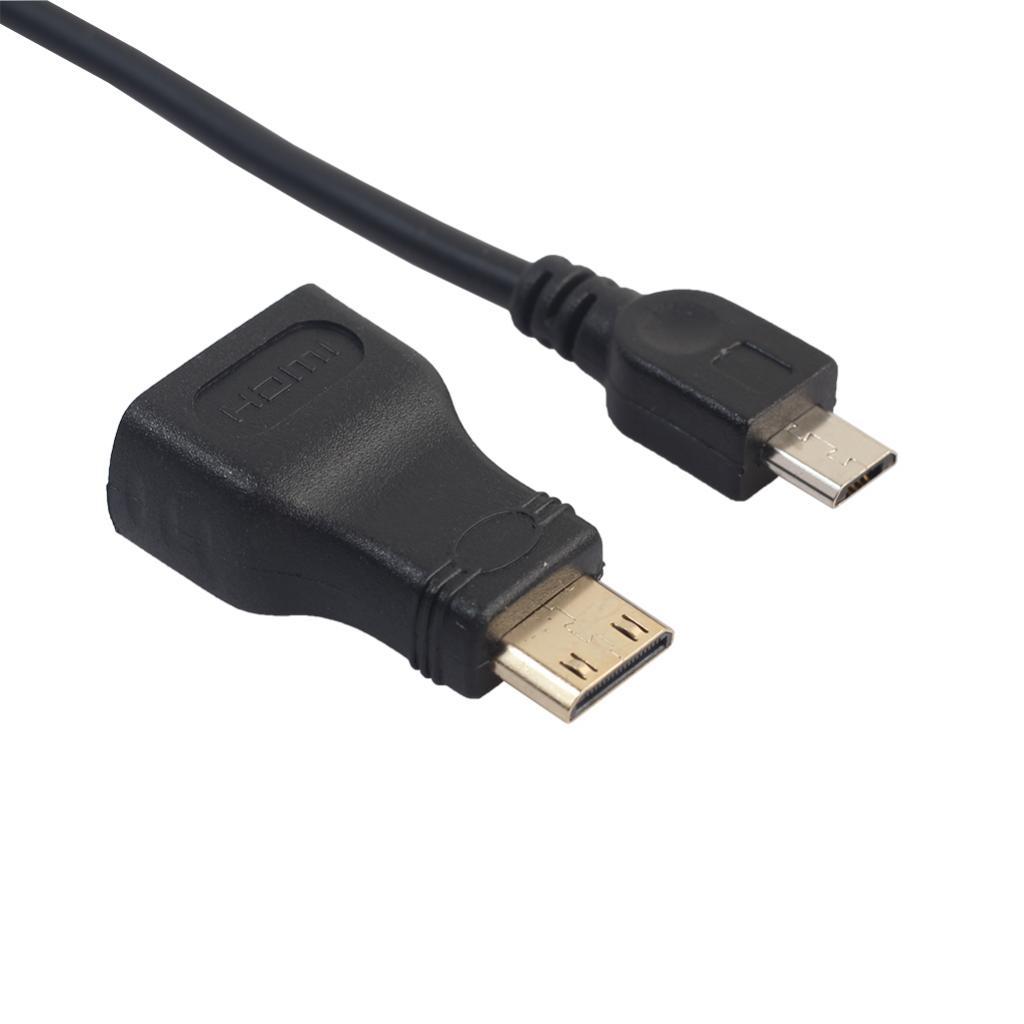 Raspberry Pi Zero Kit Mini HDMI To HDMI Adapter+Micro USB Cable+GPIO Header