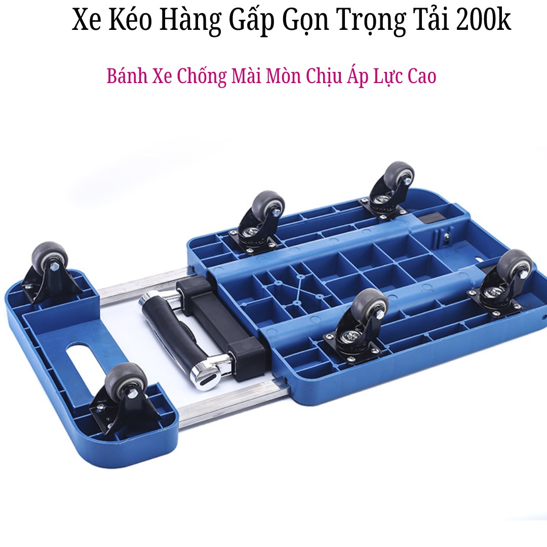 Xe kéo hàng gấp gọn nhập khẩu XKT01 mới