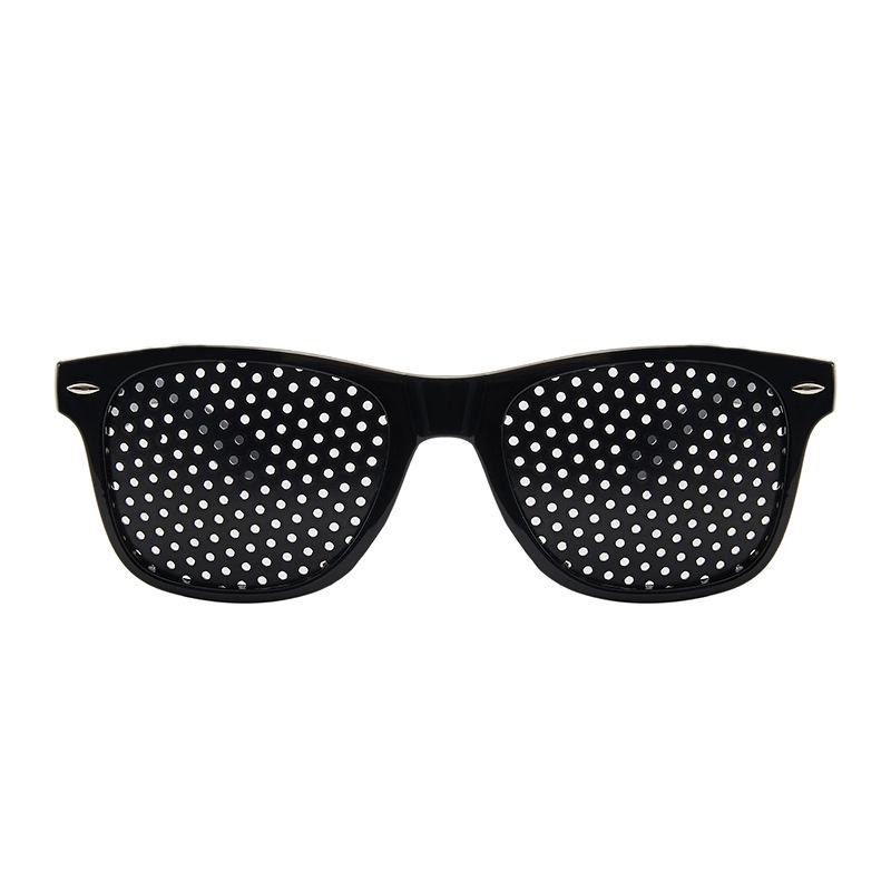 Kính chống loạn thị Anti-Myopia với các lỗ hổng điều chỉnh tầm nhìn Mệt mỏi Kính lỗ cho nam giới cải thiện thị lực tự nhiên Color: Style E