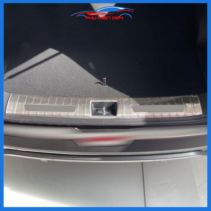 Ốp chống trầy cốp trong ngoài Tucson 2022-2023 inox sáng bóng