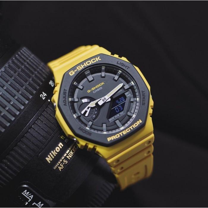 Đồng hồ nam dây nhựa Casio G-Shock chính hãng GA-2110SU-9ADR