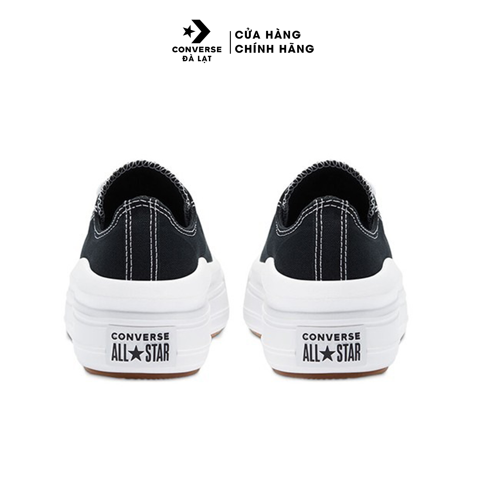 Giày Sneker Nữ độn đế Converse Chuck Taylor All Star Move Low Top - 570256C