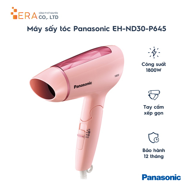 Máy Sấy Tóc Panasonic PAST-EH-ND30-P645 - Hồng