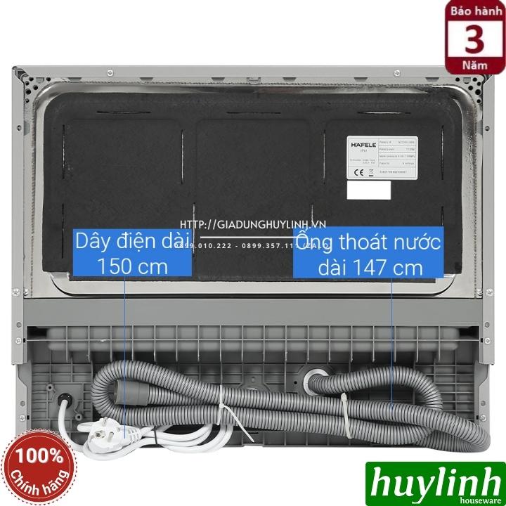 Máy rửa chén bát để bàn Hafele HDW-T50A - 538.21.190 - 6 bộ Âu [Phù hợp gia đình 2 - 4 người] - hàng chính hãng