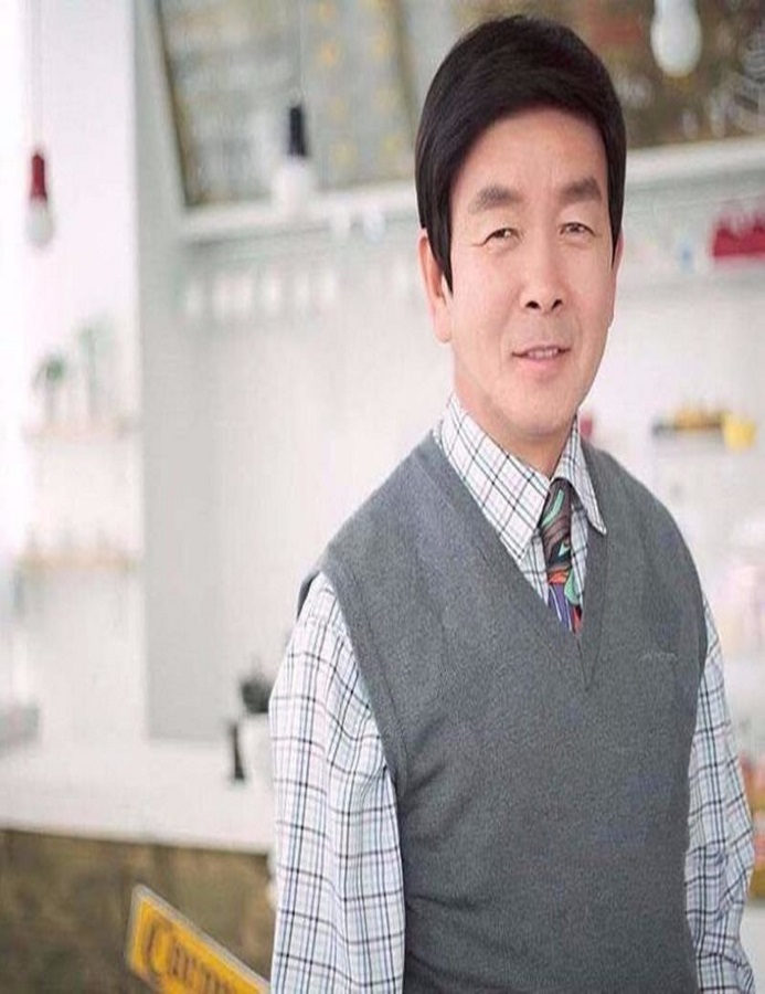 Tóc giả trung niên nam màu đen - TG33