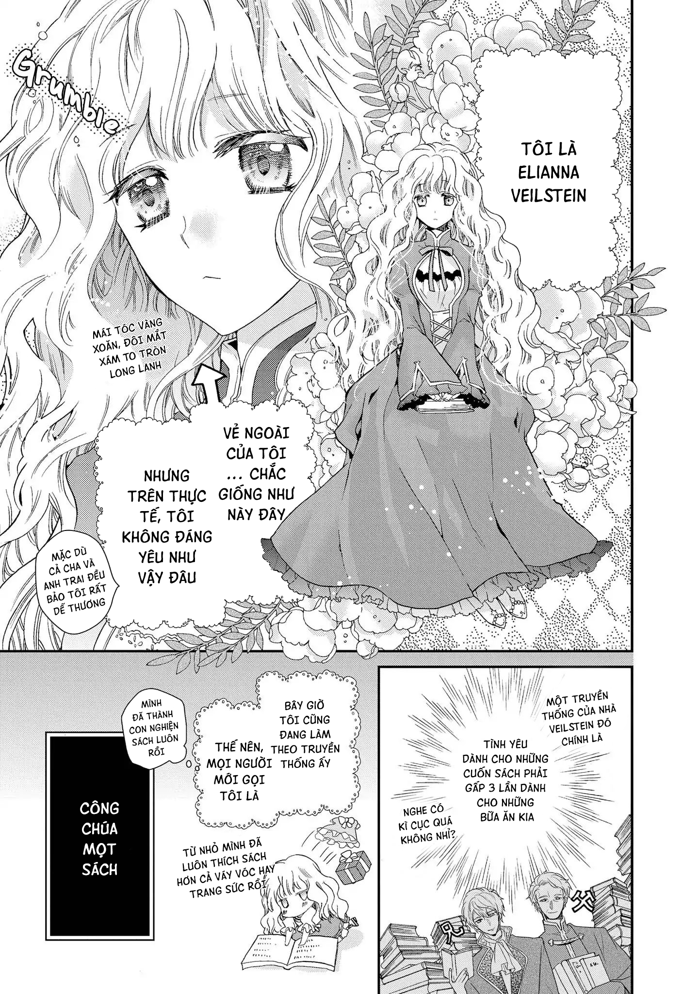 công chúa mọt sách chapter 1.1 7