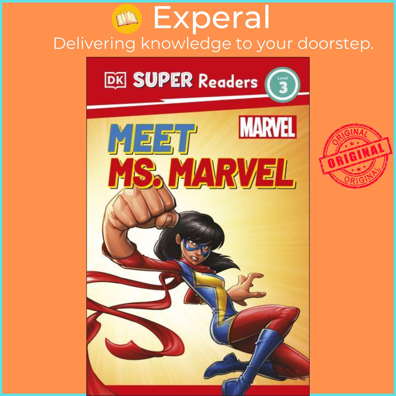 Sách - Marvel Meet Ms. Marvel - DK Super Readers by Pamela Afram (UK edition, Hardback)