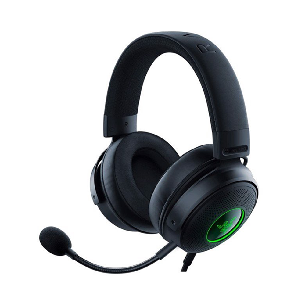 Tai nghe chơi game có dây Razer Kraken V3 HyperSense LED Razer Chroma RGB - Hàng Chính Hãng