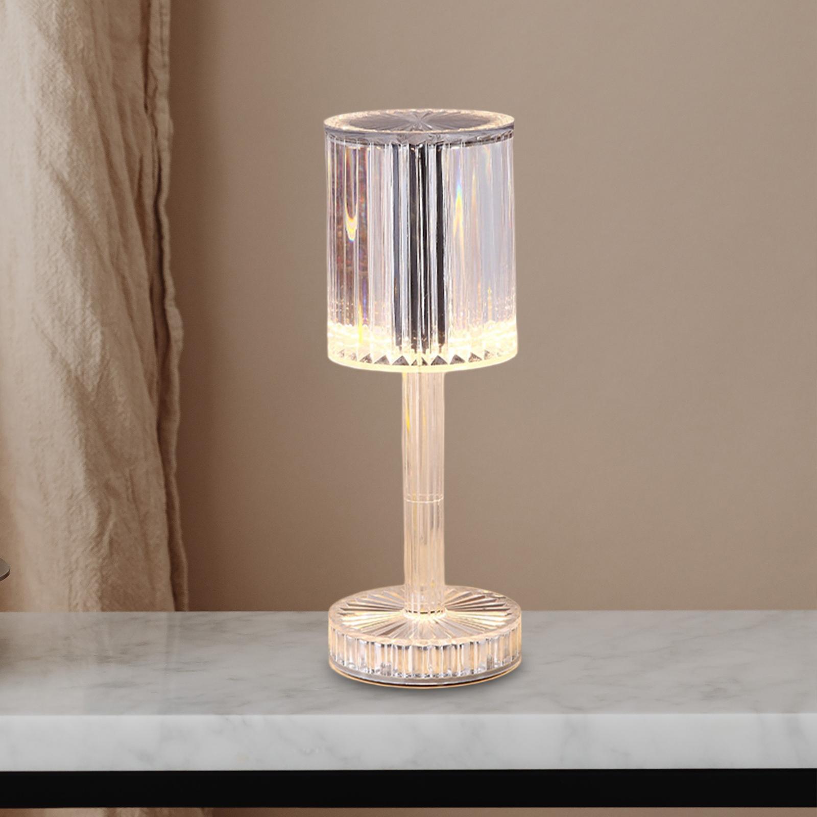 Bedside Lamp Night Light Romantic USB Lighting for Wedding Bars Home Decor