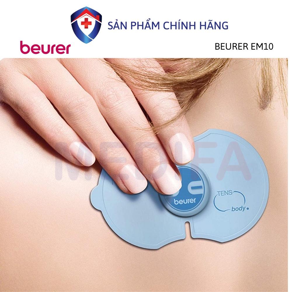 Miếng dán massage xung điện Beurer EM10 Body dễ dàng sử dụng ở tất cả các vùng cơ thể, BH Chính hãng 24 tháng