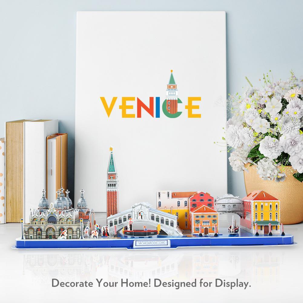 Mô hình giấy 3D - Cityline Venice MC269h