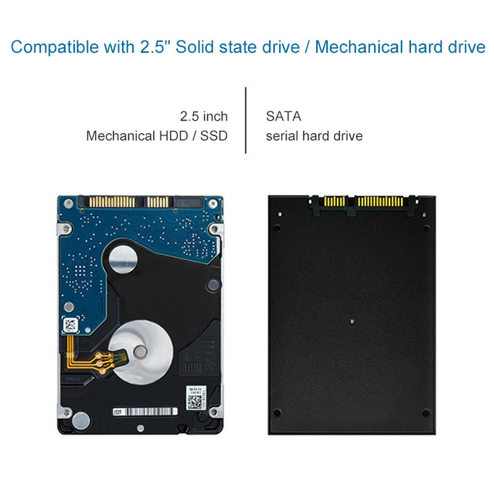 Vỏ bọc ổ cứng HDD 2,5 '' cho SATA HDD / SDD to Type C Cắm và chạy cho Máy tính xách tay di động
