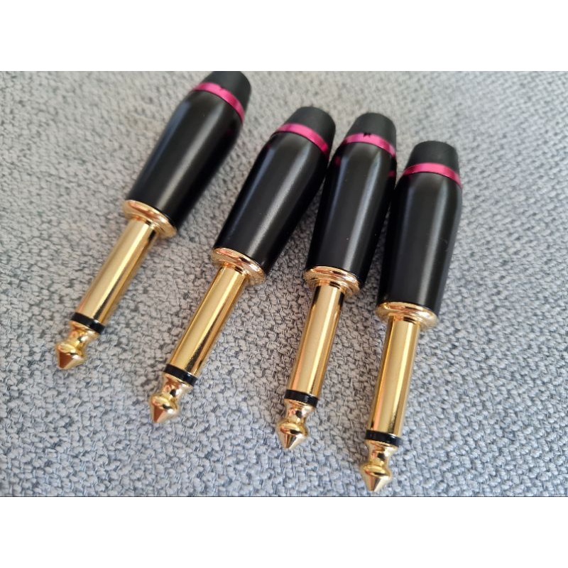 Đầu rắc 6 ly loại tốt - Jack 6 ly thân kim loại - Jack âm thanh