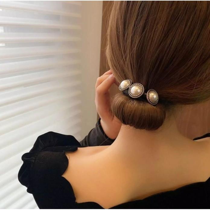 Thanh Búi Tóc Xoắn Hàn Quốc Sang Trọng