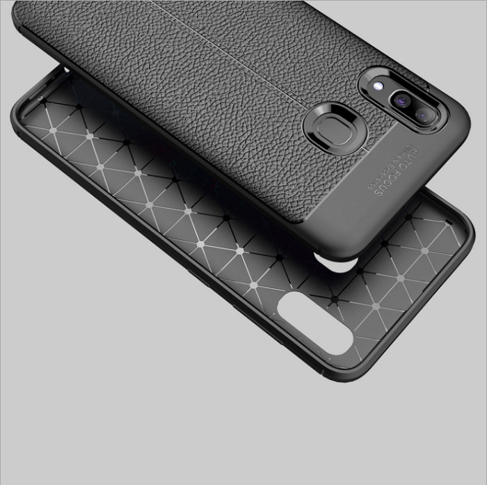 Ốp lưng SamSung Galaxy A30 silicon giả da, chống sốc Focus