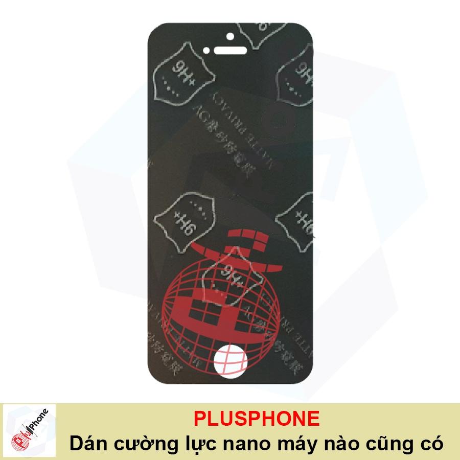 Dán chống nhìn trộm dành cho iPhone 5, 5s, 5 SE (5SE) - Dán cường lực dẻo nano 9H