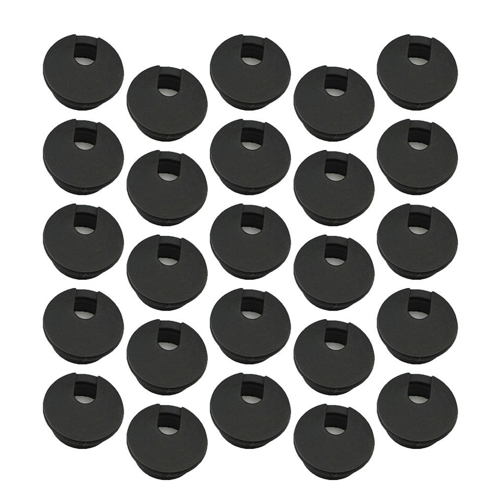 20Pieces 3.5cm  Desk Table Grommets 35mm Cable Cord Hole Cover for